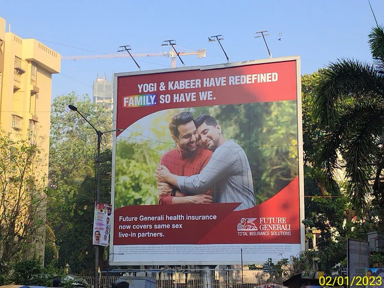 Future Generali’s outdoor campaign advocates equal rights for LGBTQIA+ community