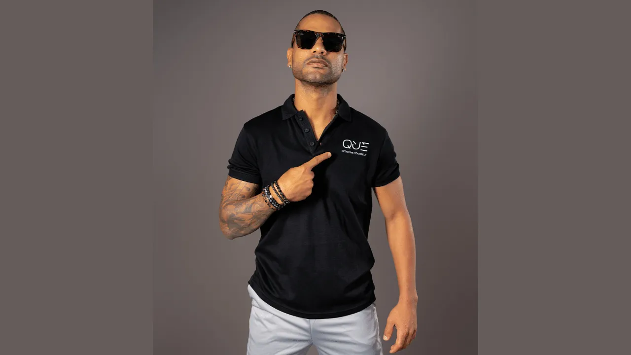Shikhar Dhawan joins QUE as a partner and brand ambassador