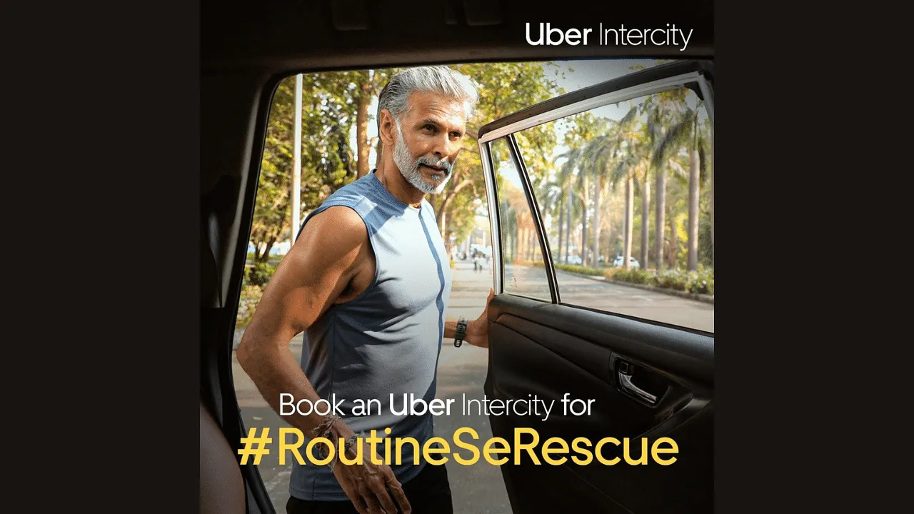 Milind Soman showcases scenarios where others love running more than him in Uber's #RoutineSeRescue ad