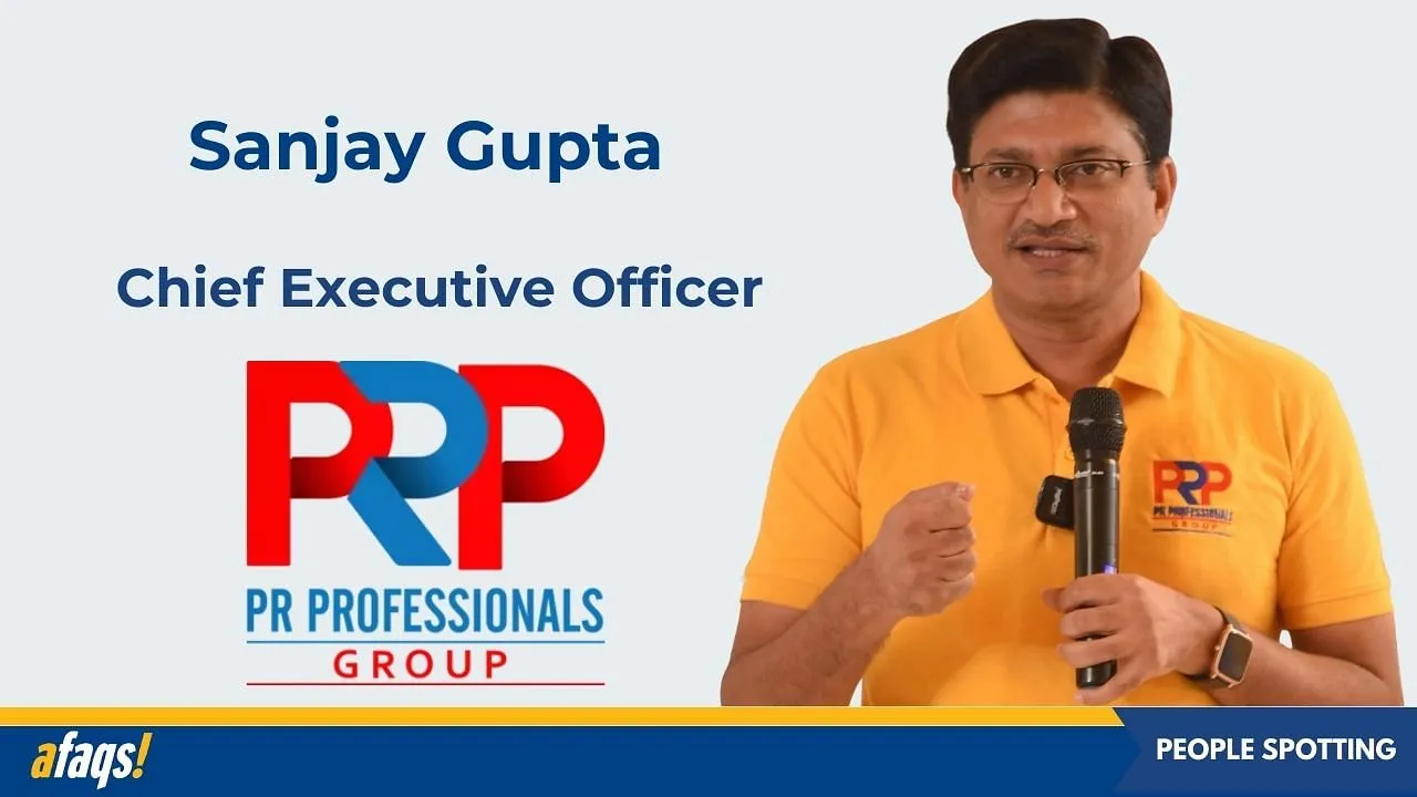 PR Professionals appoints Sanjay Gupta as chief executive officer
