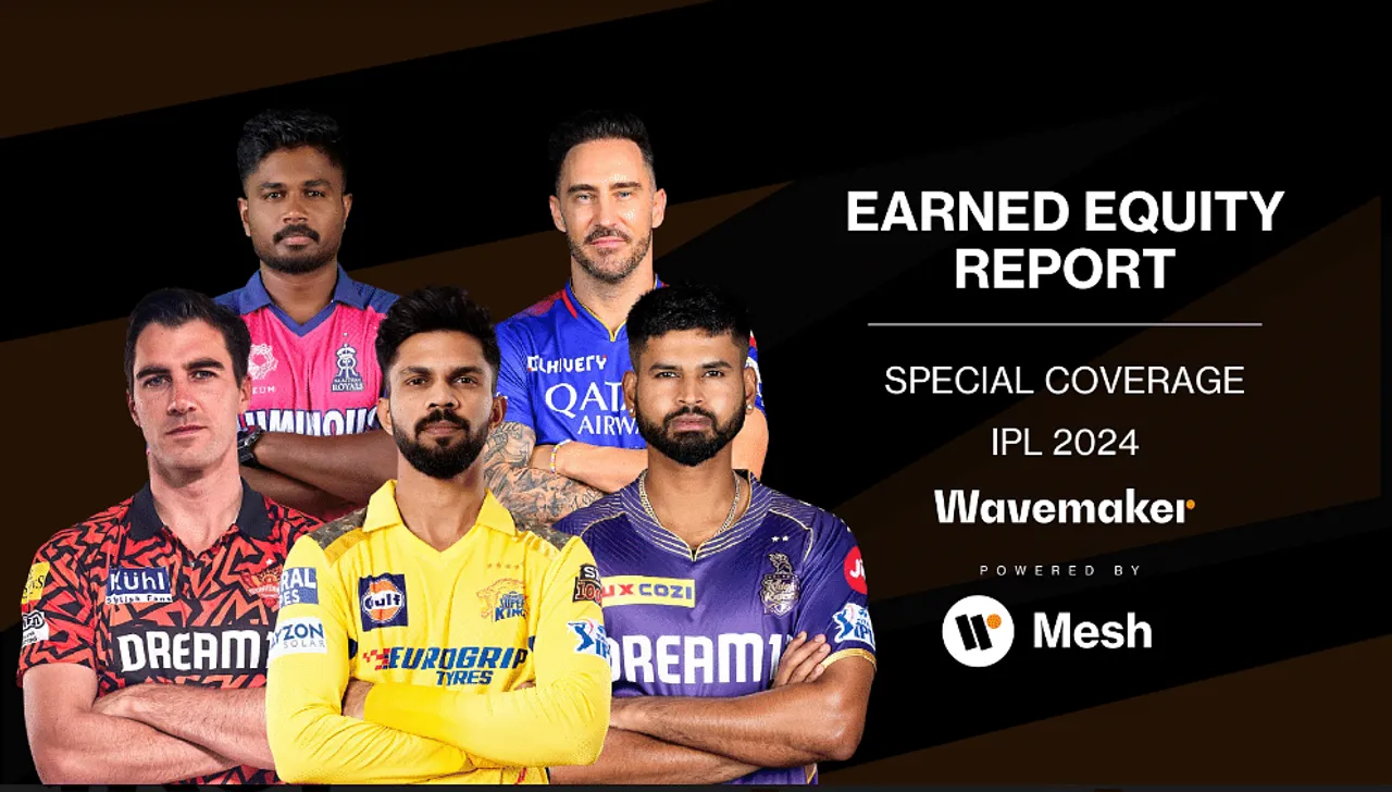 Earned media equity for IPL 2024 reached Rs 4,094 crores, with sponsor earned media valued at Rs 905 crores