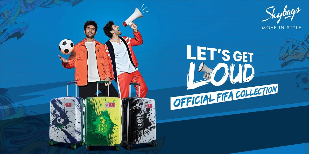 Skybags appoints Kartik Aaryan as the brand ambassador for its Limited-Edition FIFA Luggage Collection