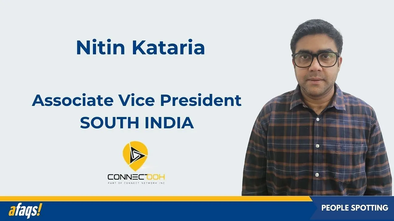 Connect OOH appoints Nitin Kataria as Associate VP for South India
