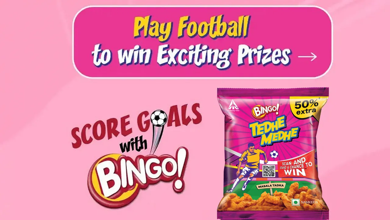 ITC Bingo! Tedhe Medhe Rolls Out Scan and Play Contest for West Bengal Football Lovers
