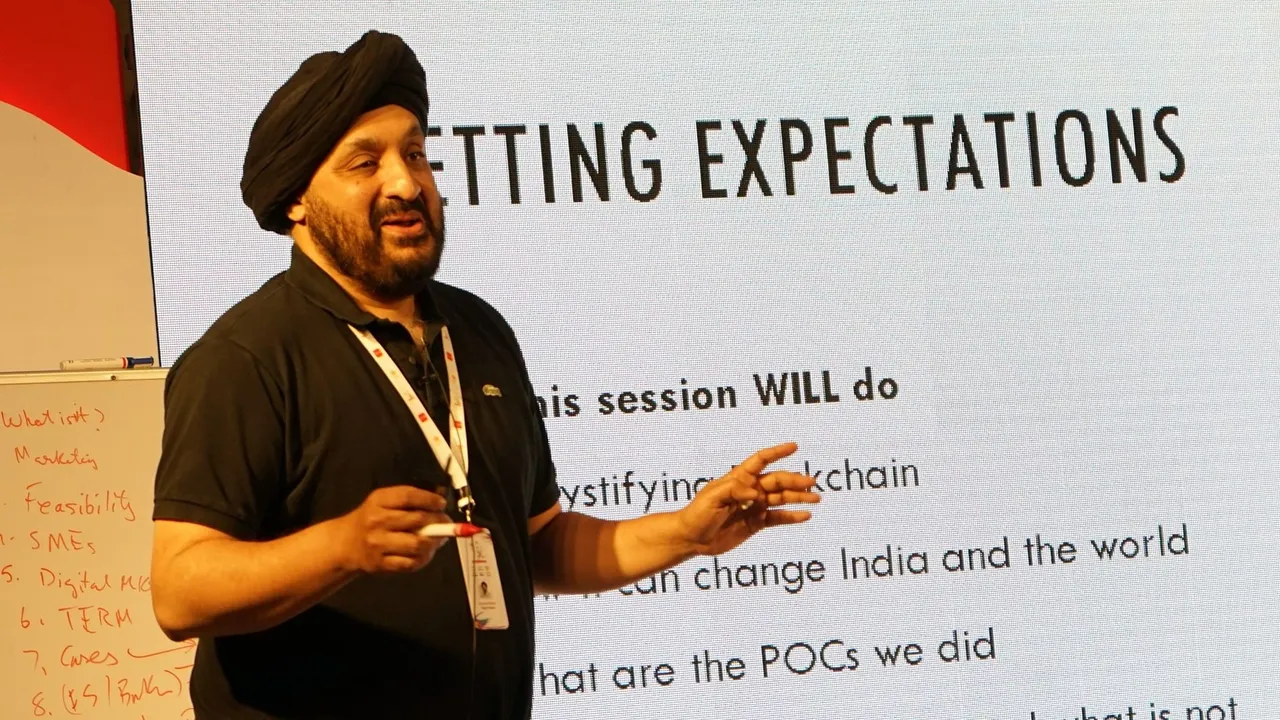 Blockchain in marketing: Workshop by Jaspreet Bindra