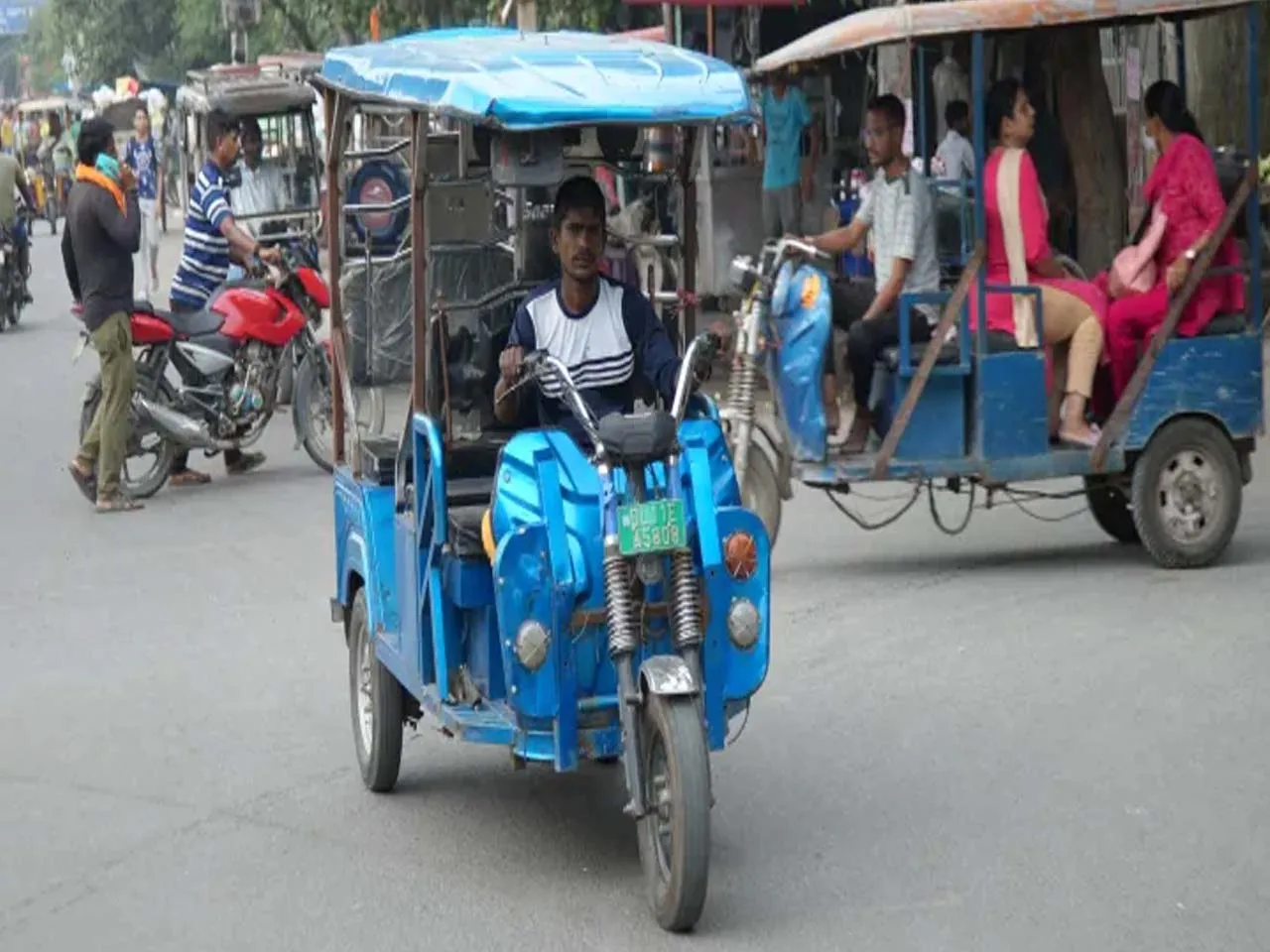 e-rickshaw facilities