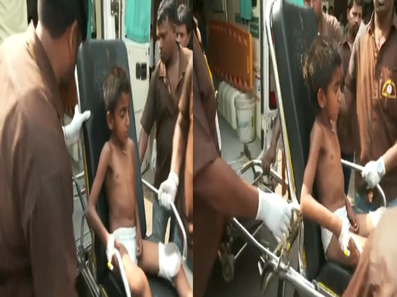Train Accident: করুণ অবস্থা শিশুর