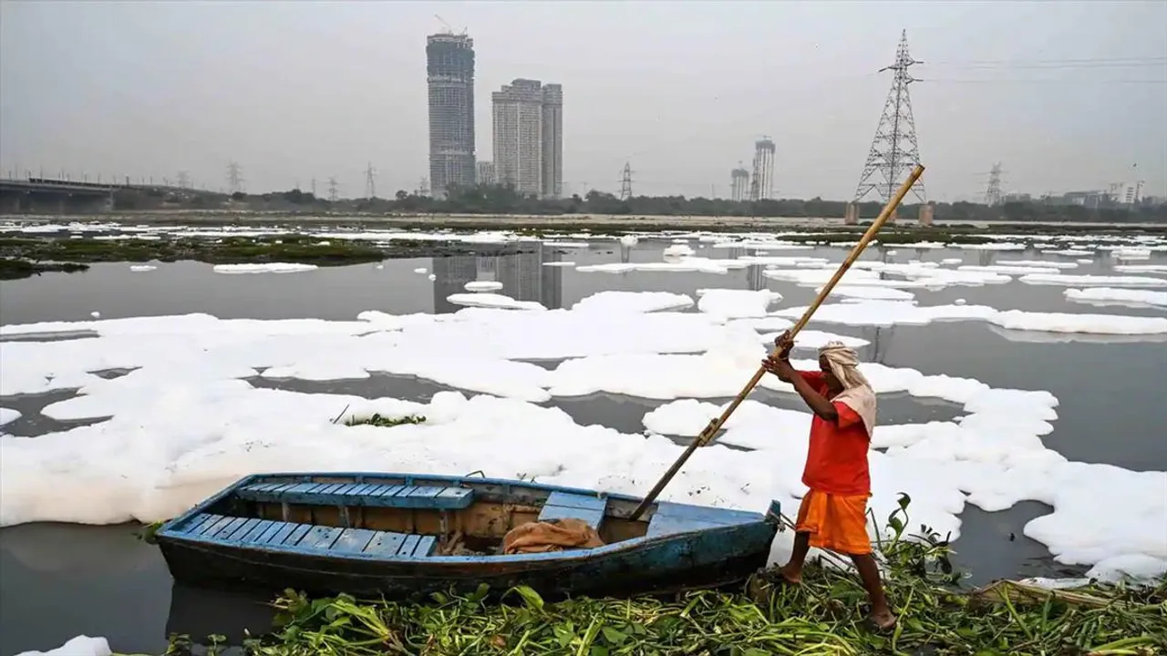 যমুনার দূষণ নিয়ে হরিয়ানাকে চিঠি দিল্লির