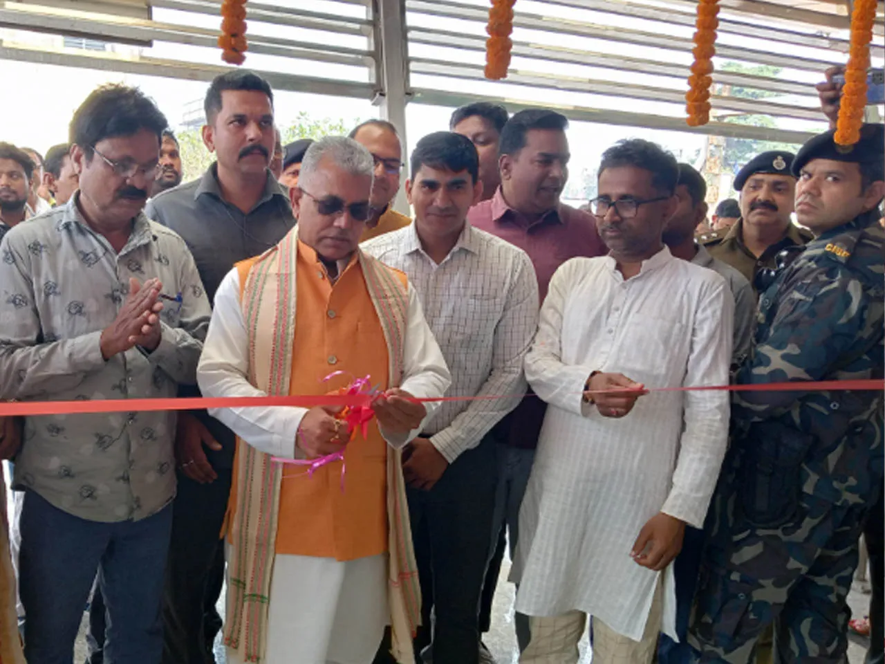 Hon'ble MP Shri Dilip Ghosh Inaugurated The New Ticket Booking Counters