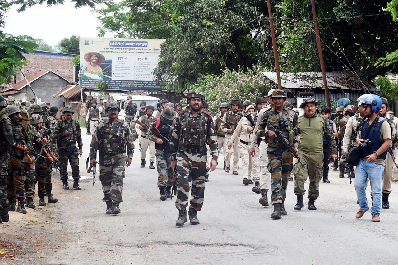 Manipur police did not utilise central forces, alleged a senior CRPF officer