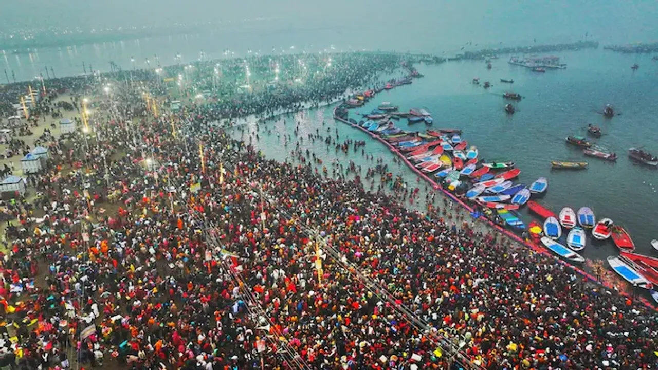 French Visitor Mayi Expresses Enthusiasm for Maha Kumbh 2025