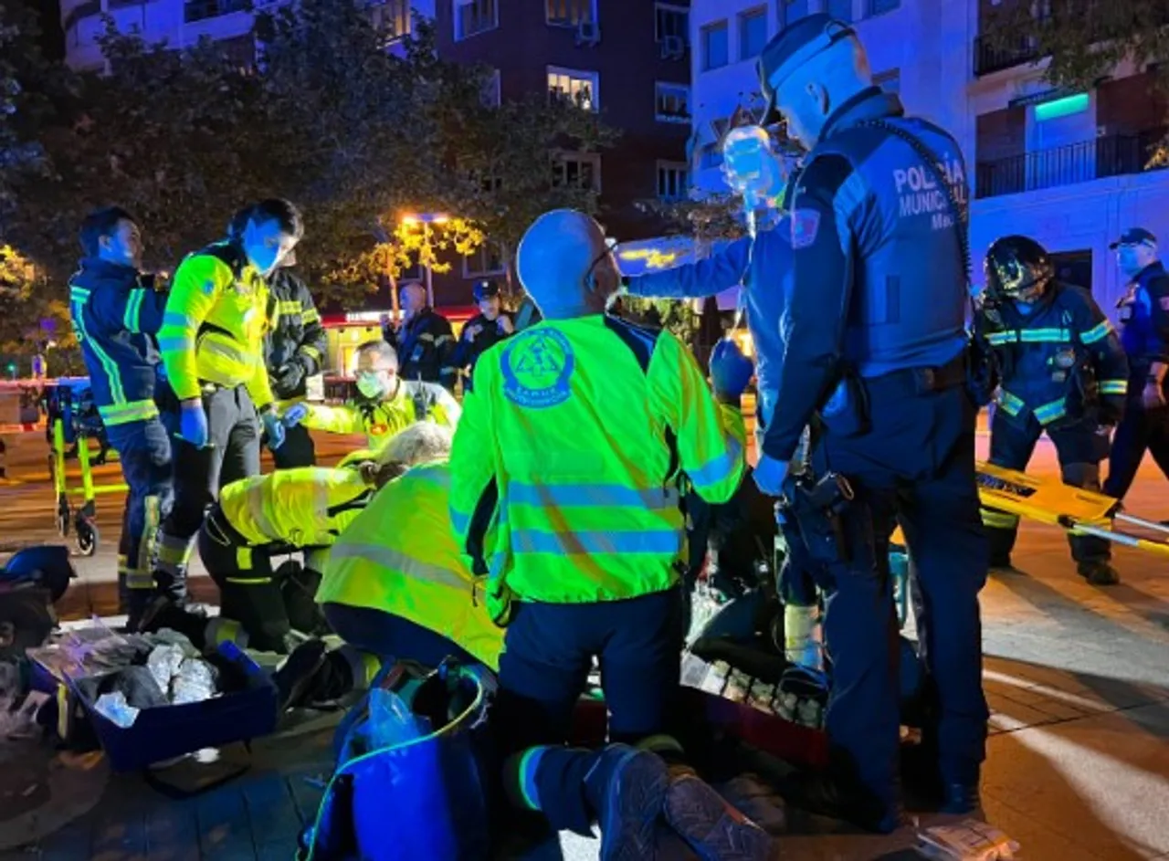 Two people killed, 10 hurt in Madrid restaurant blaze