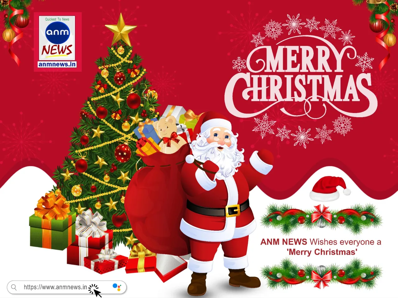 ANM NEWS Wishes everyone a 'Merry Christmas'
