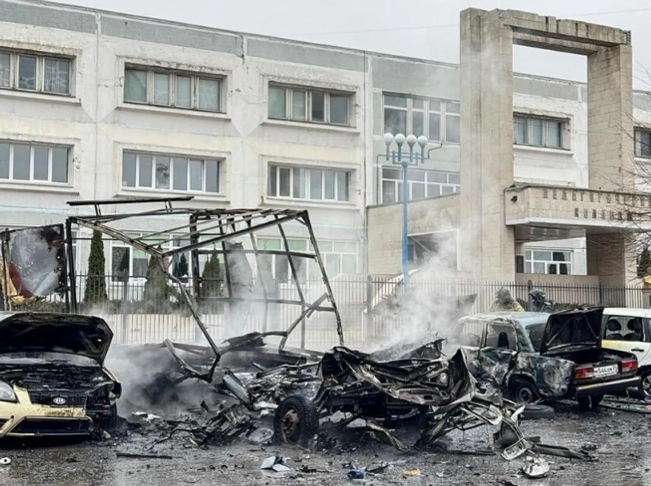 Two killed in shelling of russian border city belgorod