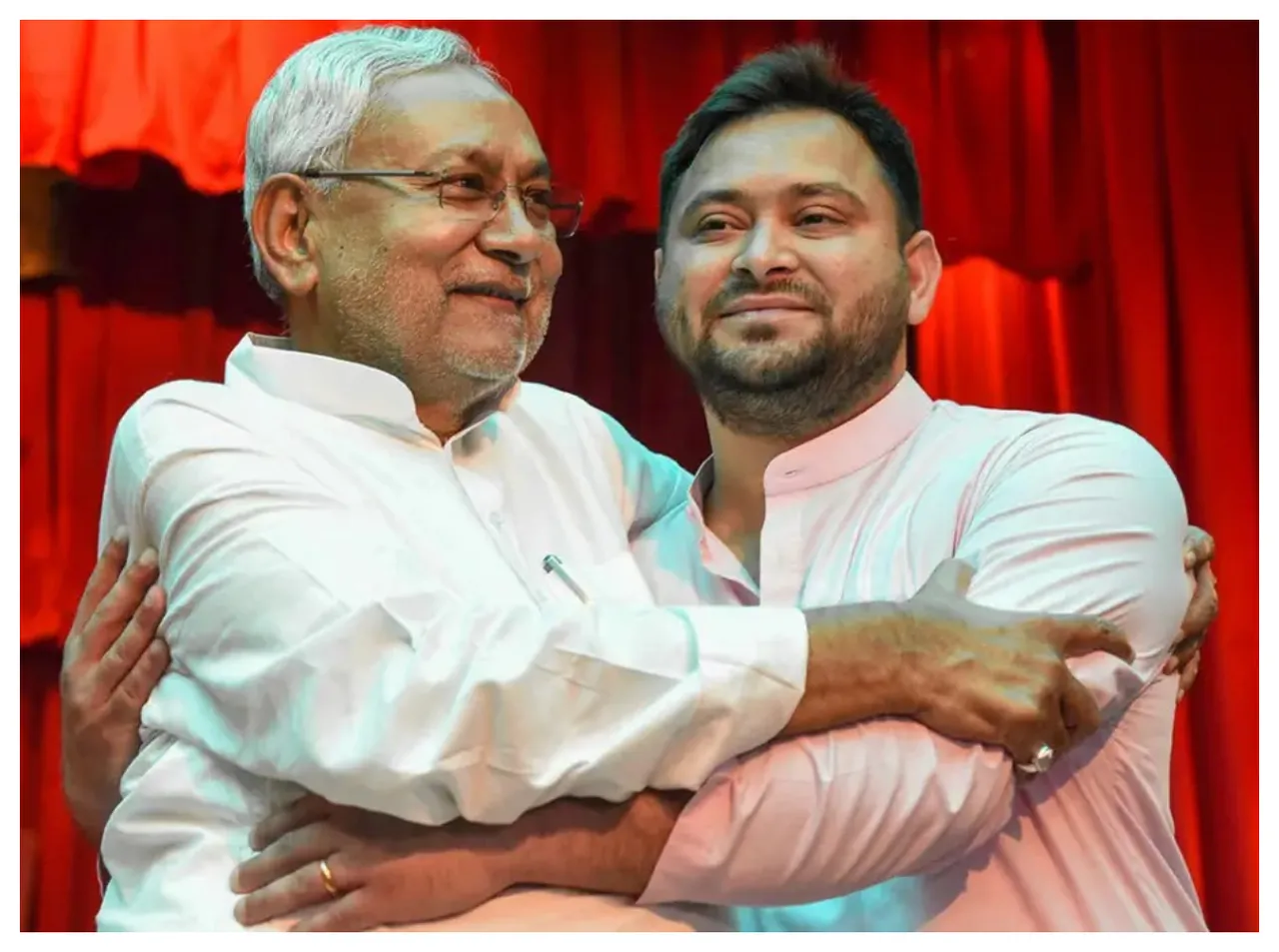 Nitish Kumar surprised, Tejaswi sees no controversy