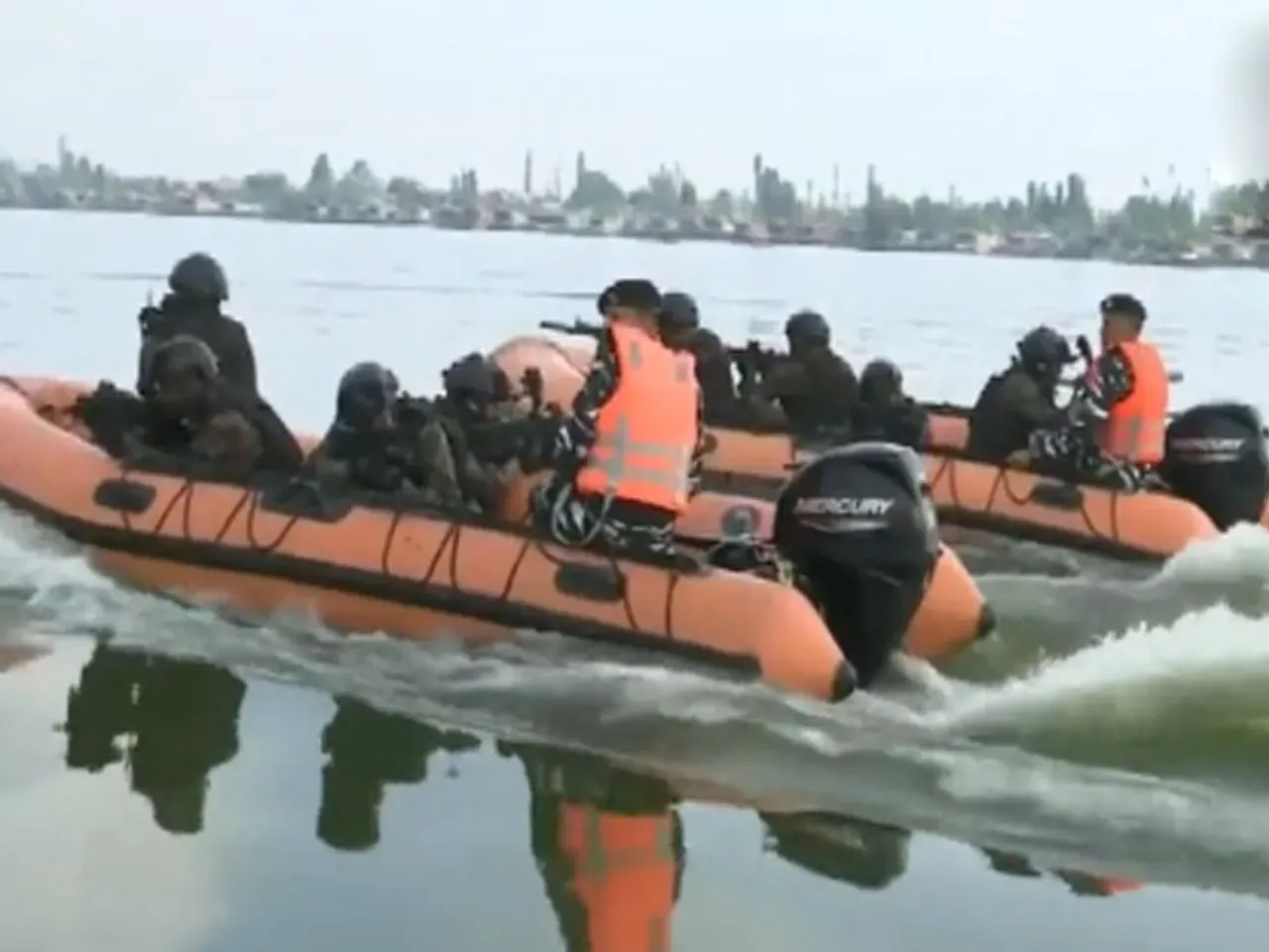 Ahead of G20 summit, CRPF Commandos conduct special drill Kashmir