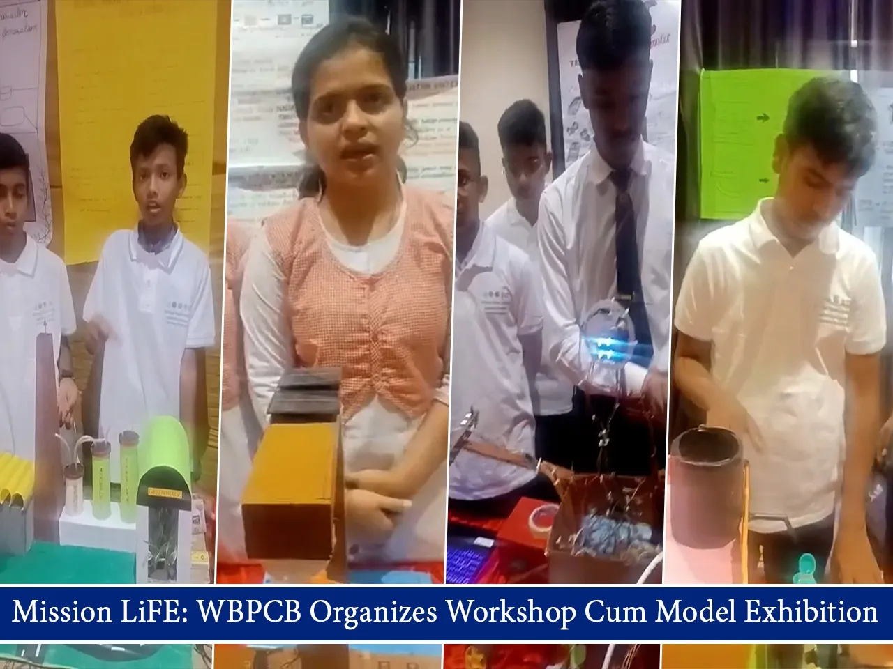 Mission LiFE: WBPCB Organizes Workshop Cum Model Exhibition