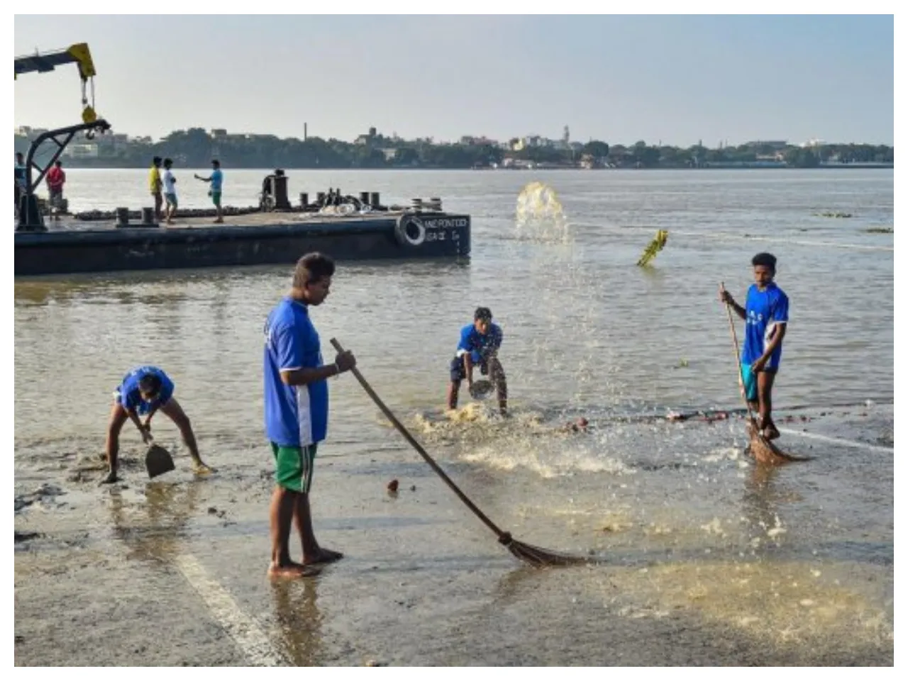 Cleaning river Ganga within a year