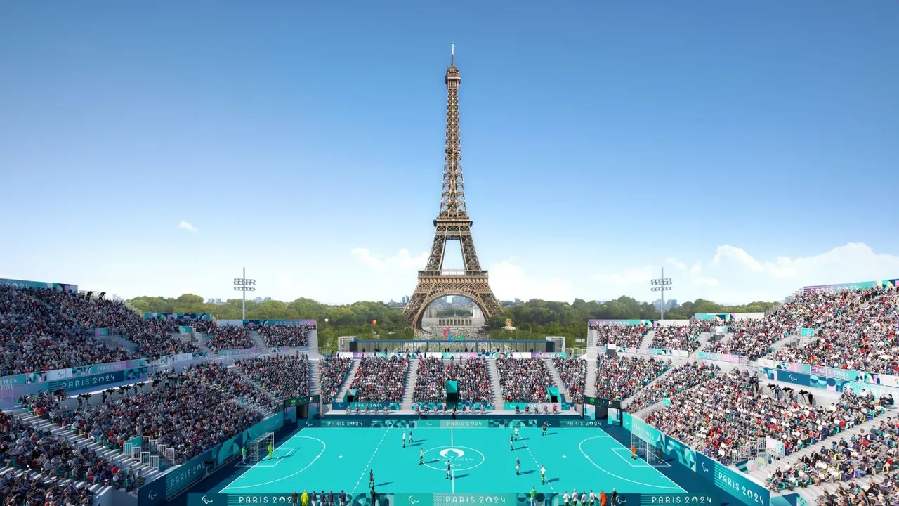 Eiffel Tower Stadium - Paralympic blind football