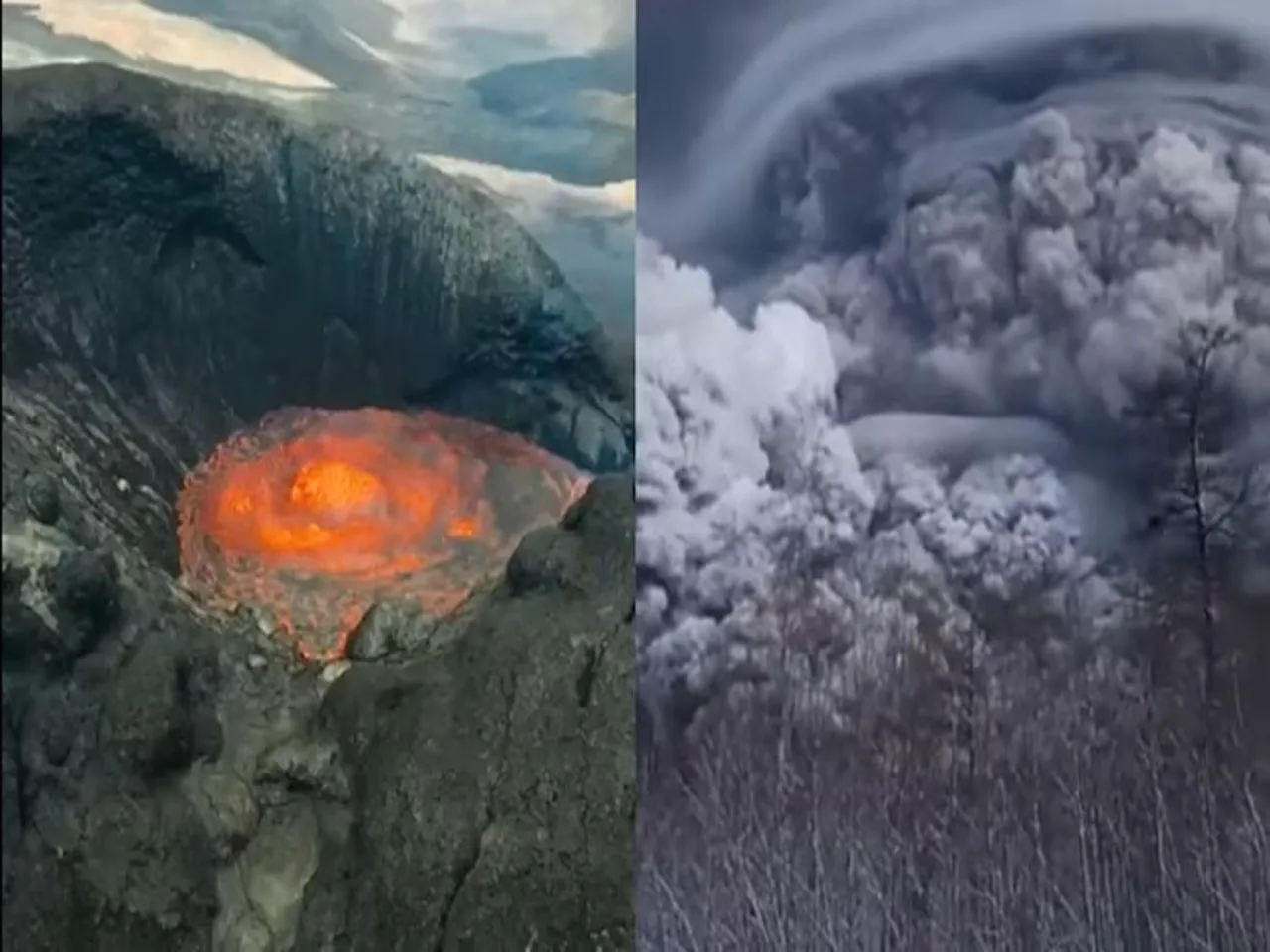 Explosion at Russia Shiblouch volcano