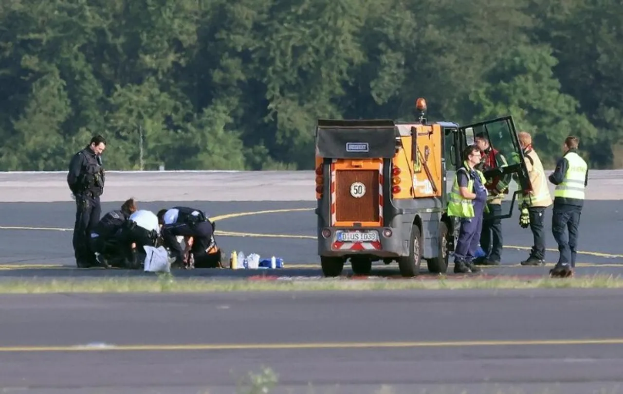 Protests! Suspended flight operations