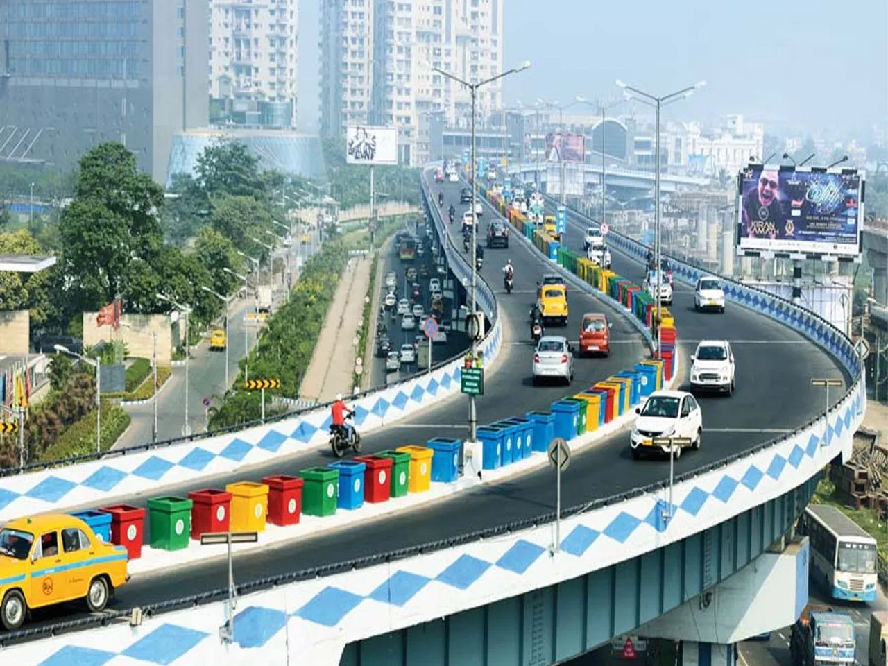 Should two wheelers be banned from MA and AJC Bose Road Flyovers?