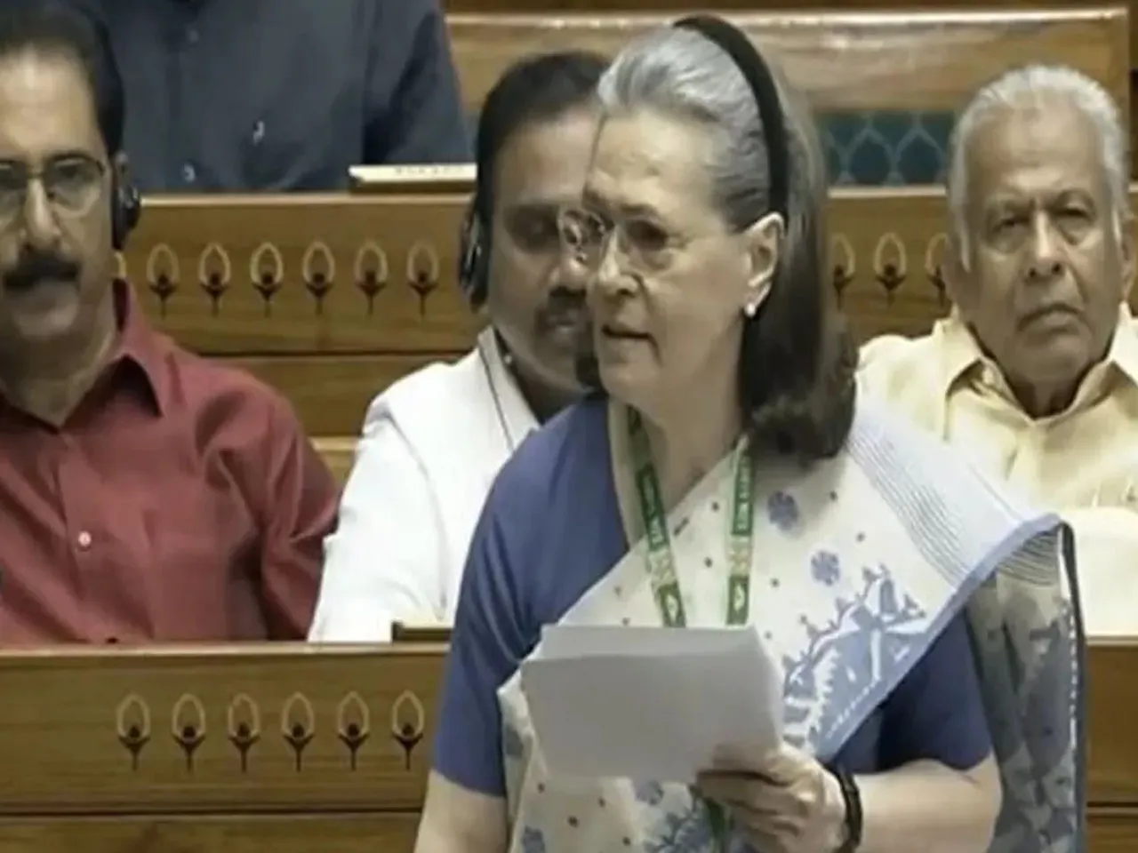 Congress Chairperson Sonia Gandhi Takes Oath As Rajya Sabha MP