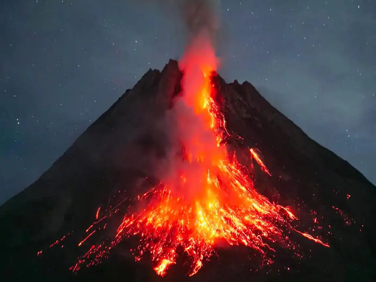 woken up! world's most active volcano
