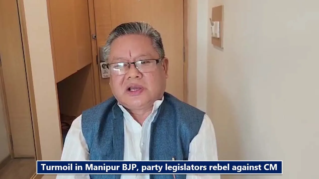 Turmoil in Manipur BJP, party legislators rebel against CM