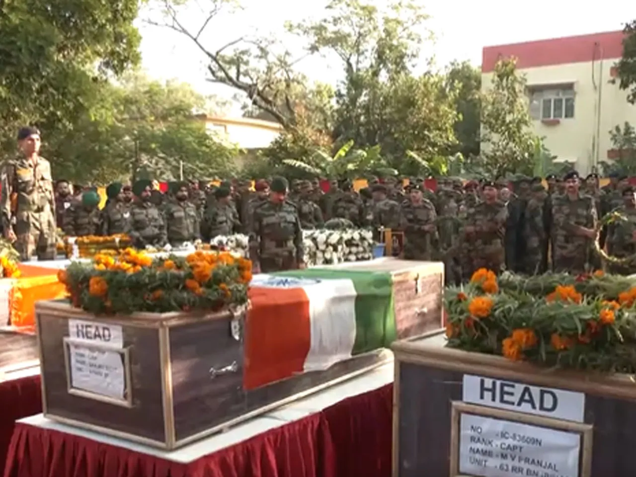 A final tribute to the martyrs of the Rajouri encounter