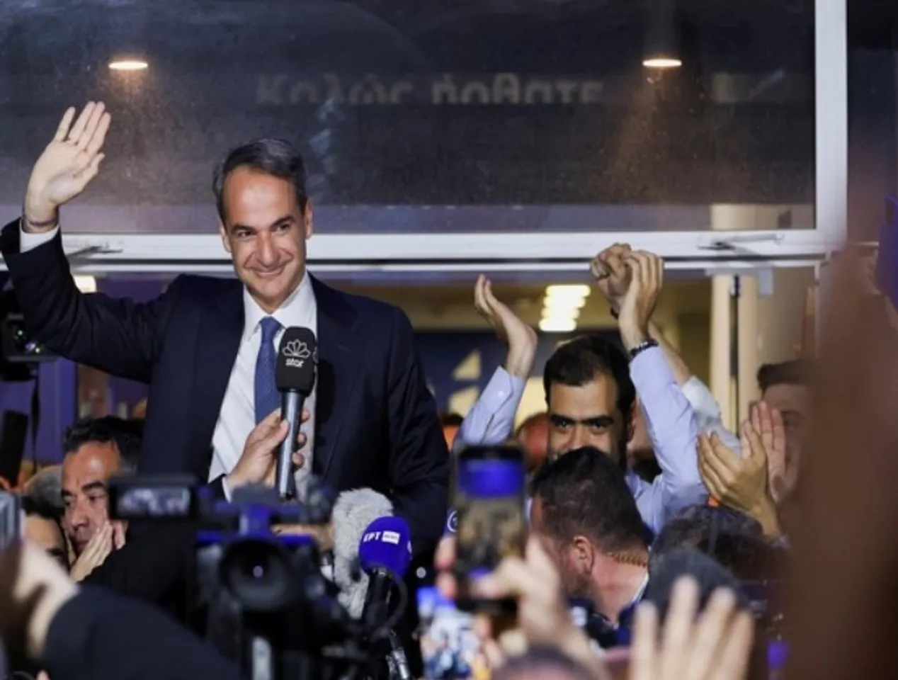 Kyriakos Mitsotakis re-elected prime minister