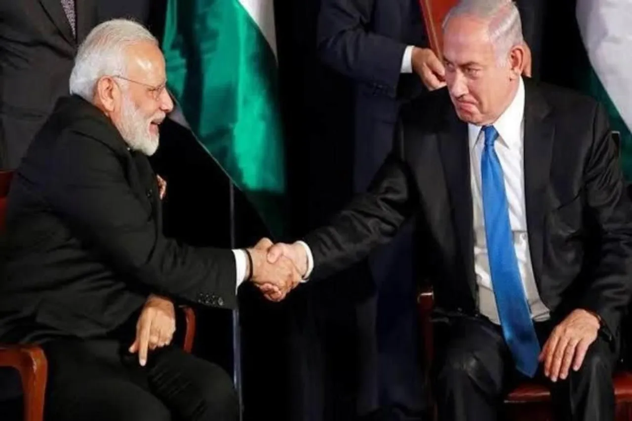 Benjamin Netanyahu thanked Narendra Modi