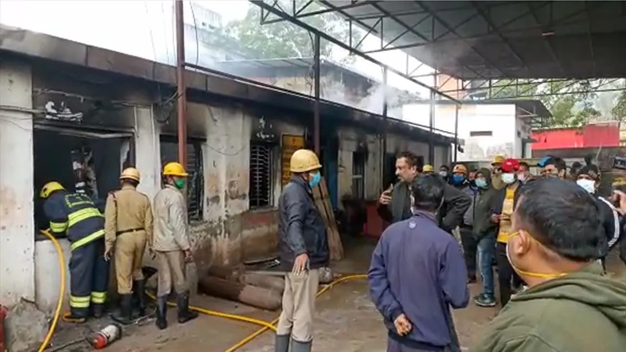 Fire in North Bengal