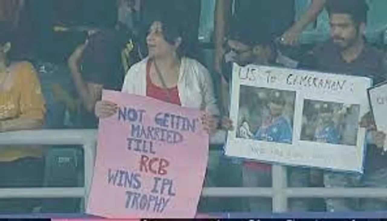 RCB fan will not get married until Kohli's team wins!