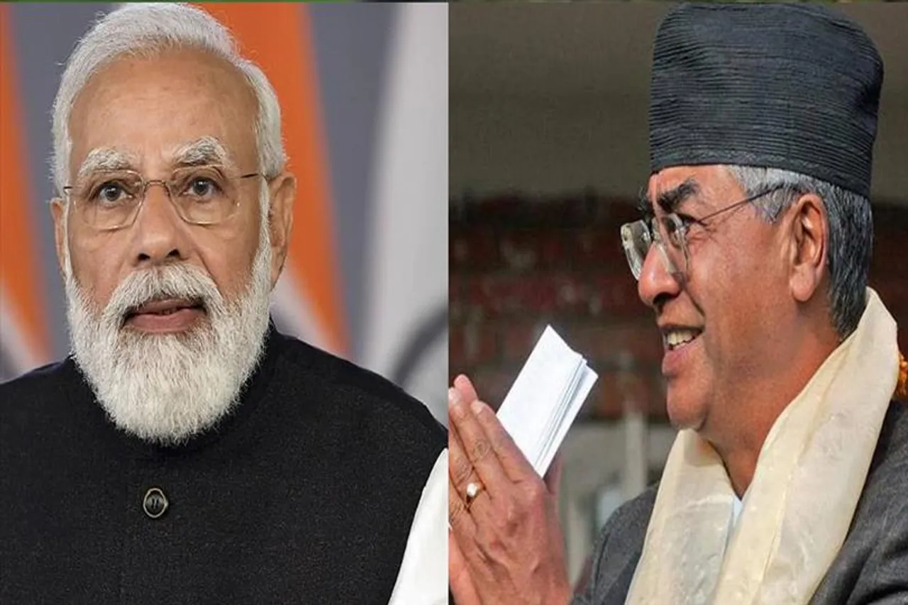 The Prime Minister of Nepal thanked the Prime Minister of India