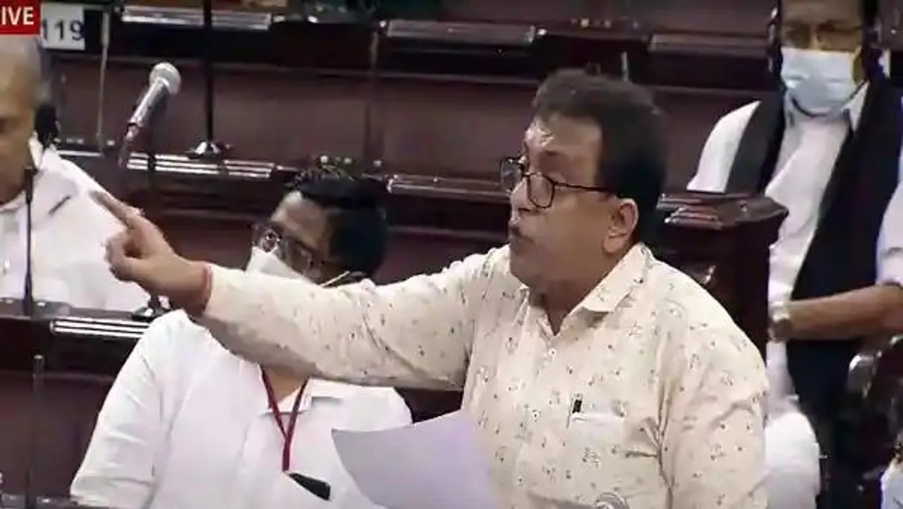 TMC MP Santanu Sen suspended for unruly behaviour