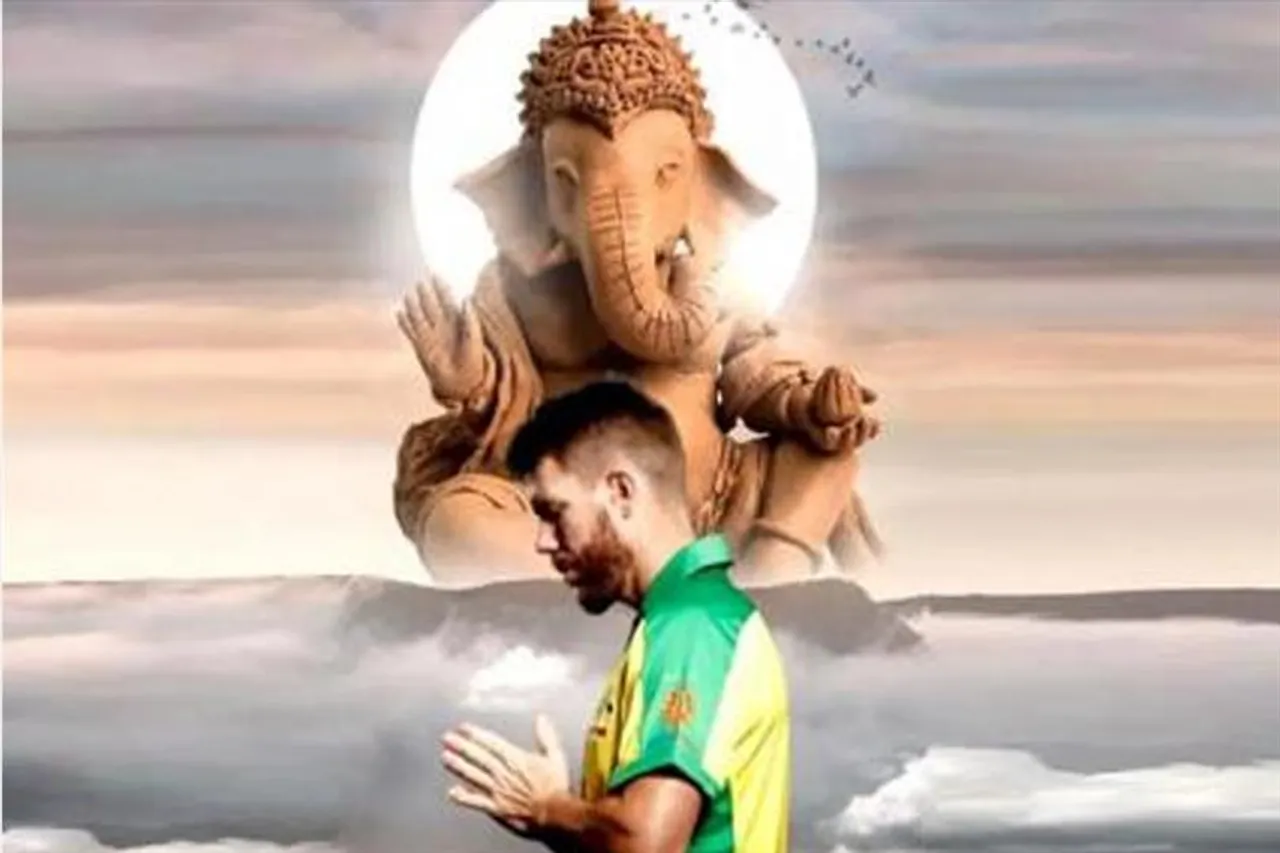 David Warner wished Indian fans on Ganesh Chaturthi