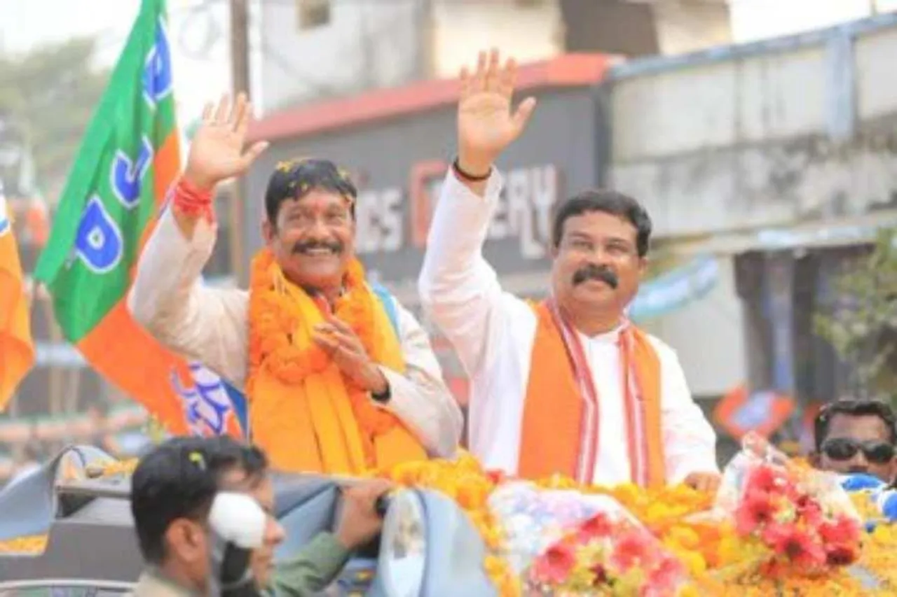 Dharmendra Pradhan in marathon campaign in by-elections