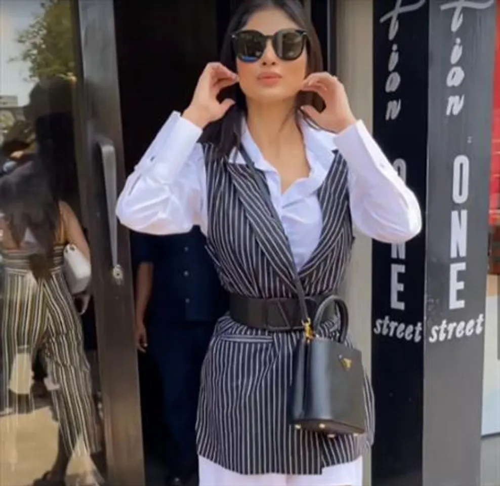 Mouni Roy spotted in the city
