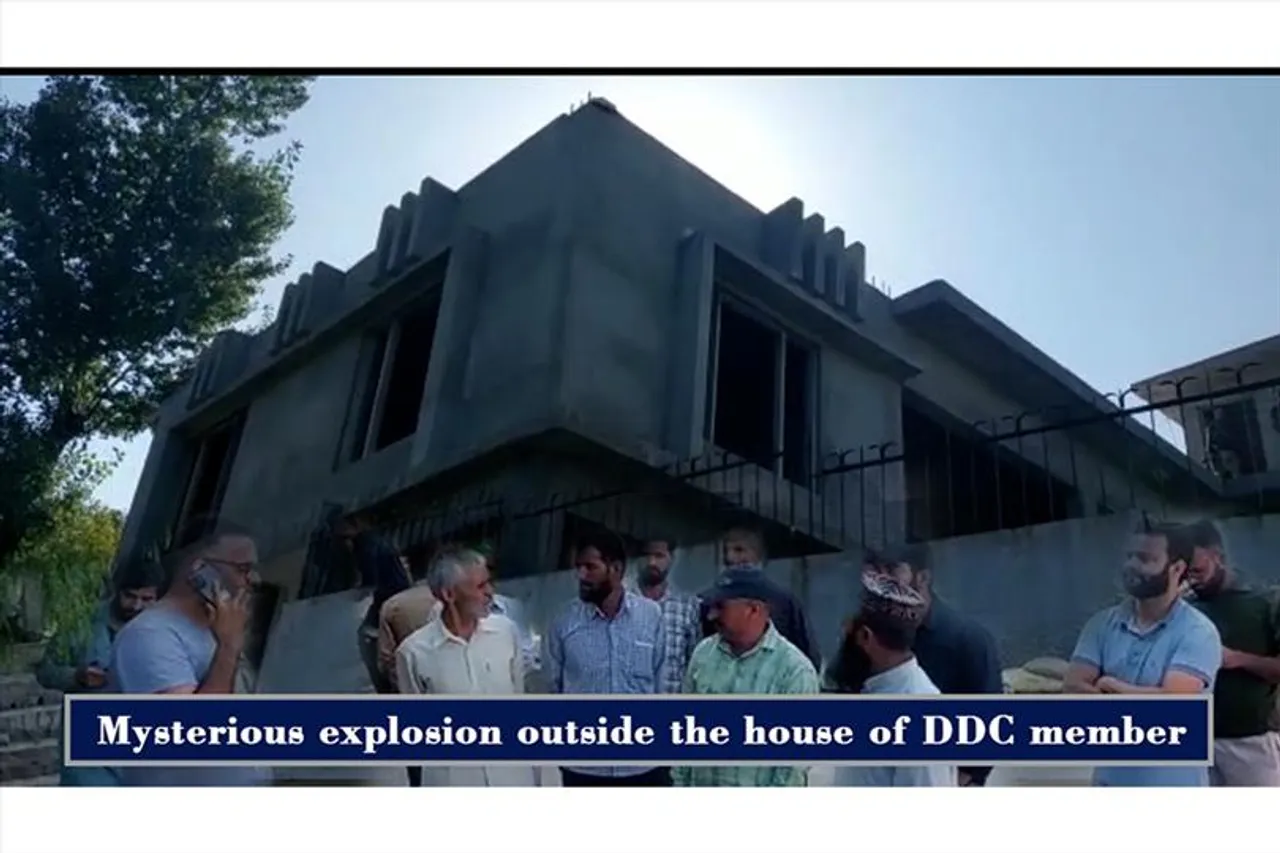 Mysterious explosion outside the house of DDC member
