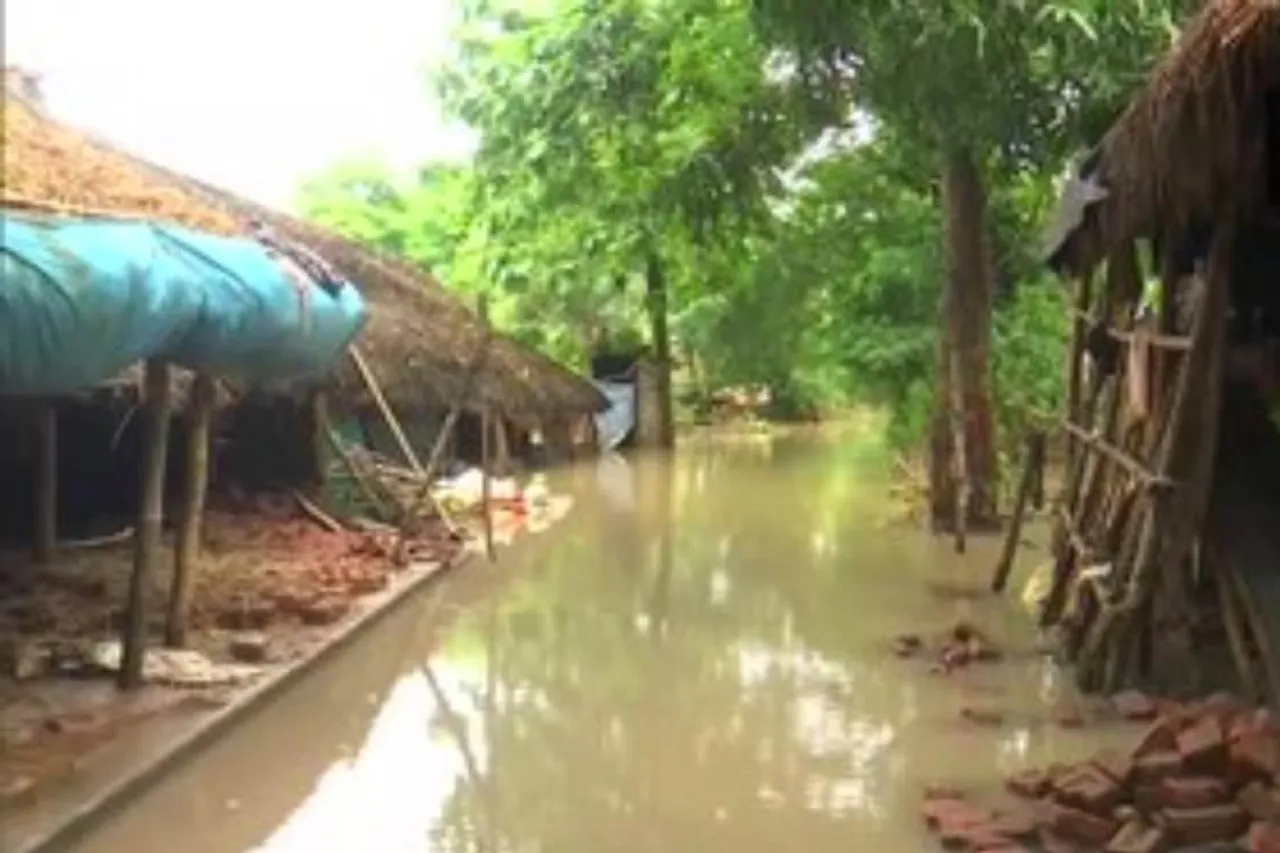 Odisha's Jagatsinghpur was submerged in heavy rain