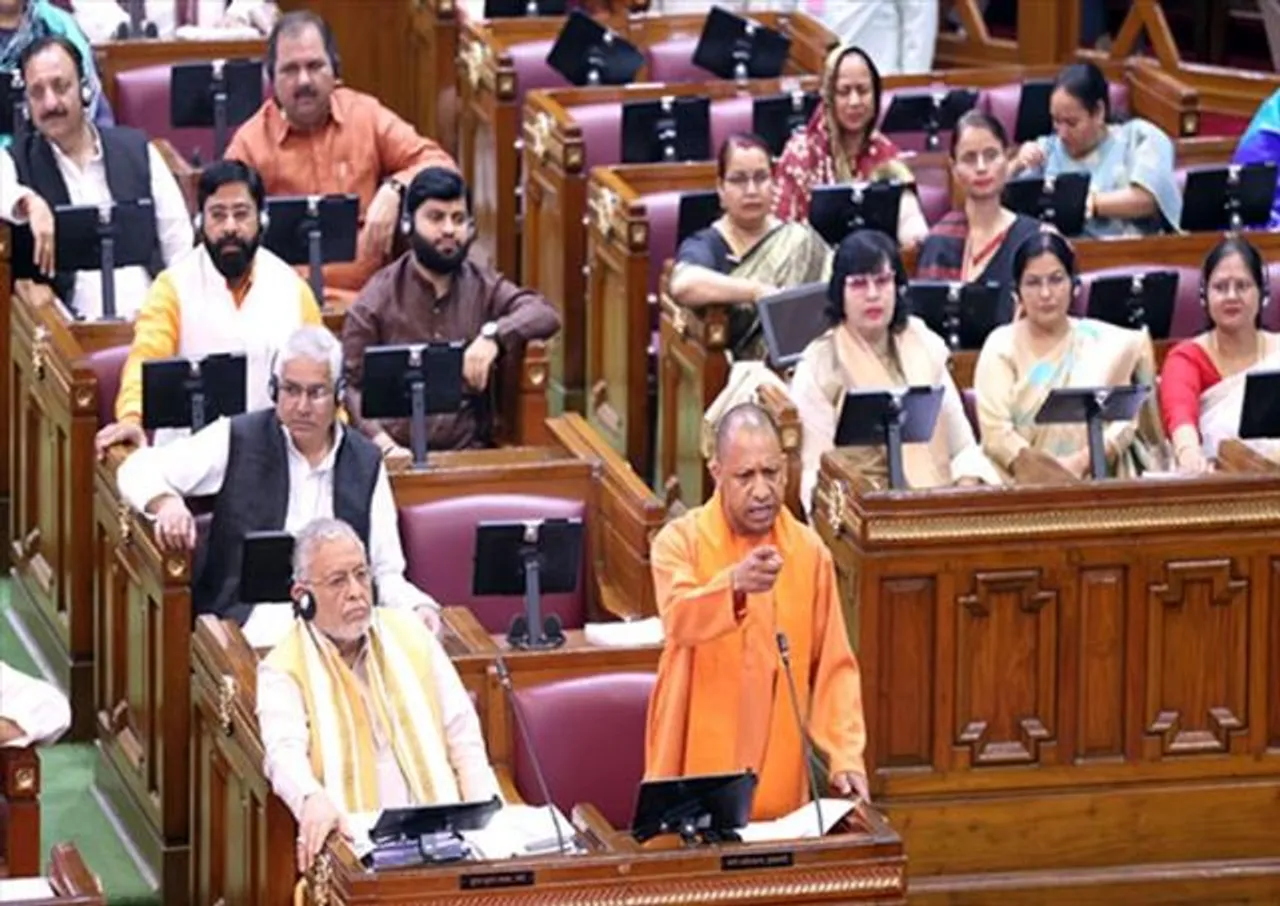 Yogi thrashes Samajwadi Party over Ramcharitmanas row