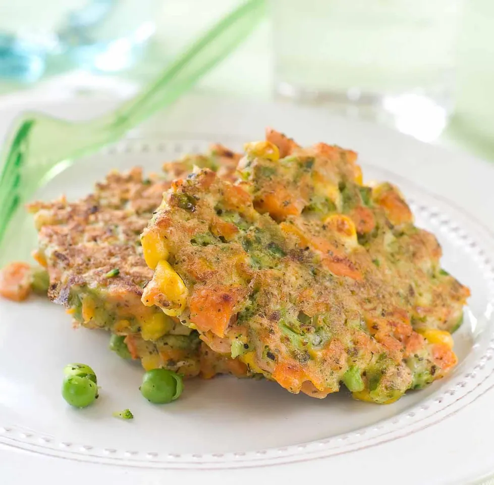 Create your immunity with vegetable pancakes
