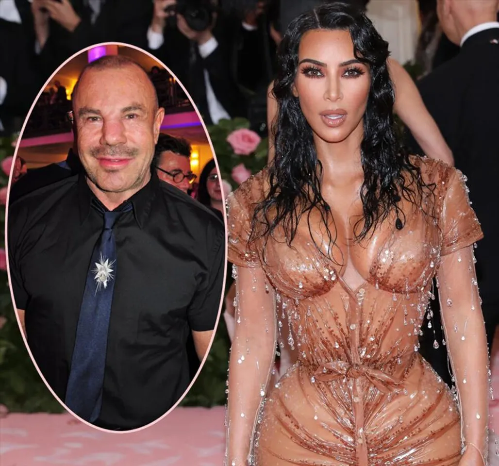 KIM KARDASHIAN PAYS TRIBUTE TO THIERRY MUGLER,THE FRENCH DESIGNER WHO DIED AT 73.