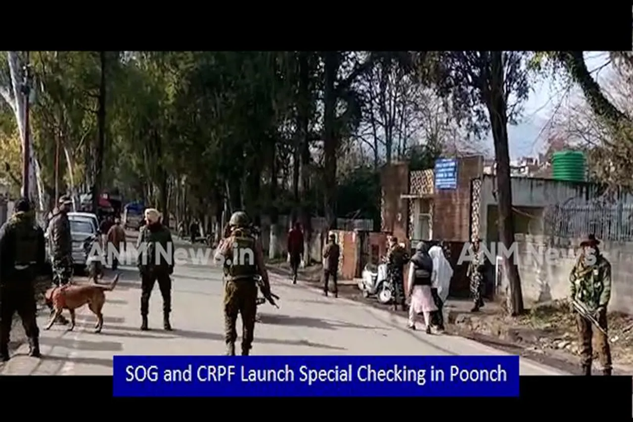 SOG and CRPF Launch Special Checking in Poonch