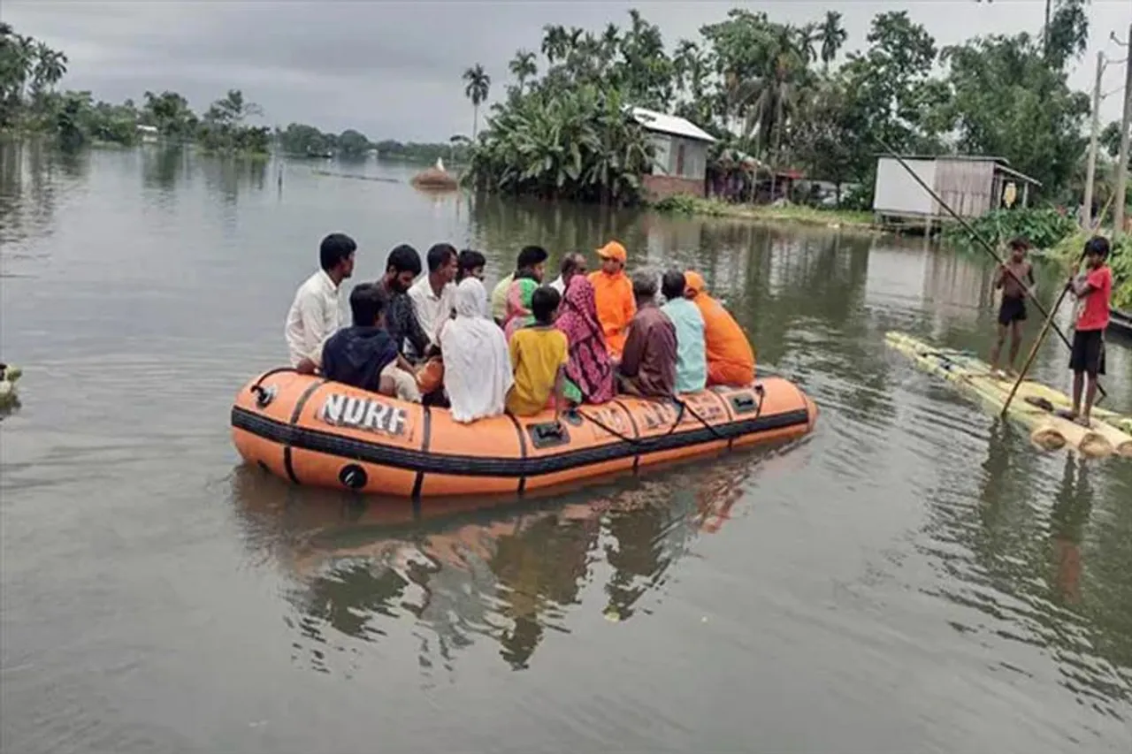 42 people lost their lives due to floods in Assam-Meghalaya