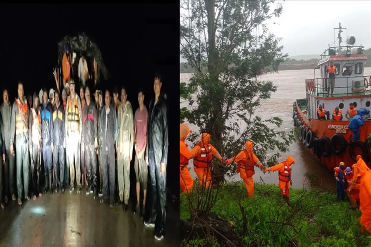 Maharashtra Rainfall: NDRF-SDRF's resue operation continued