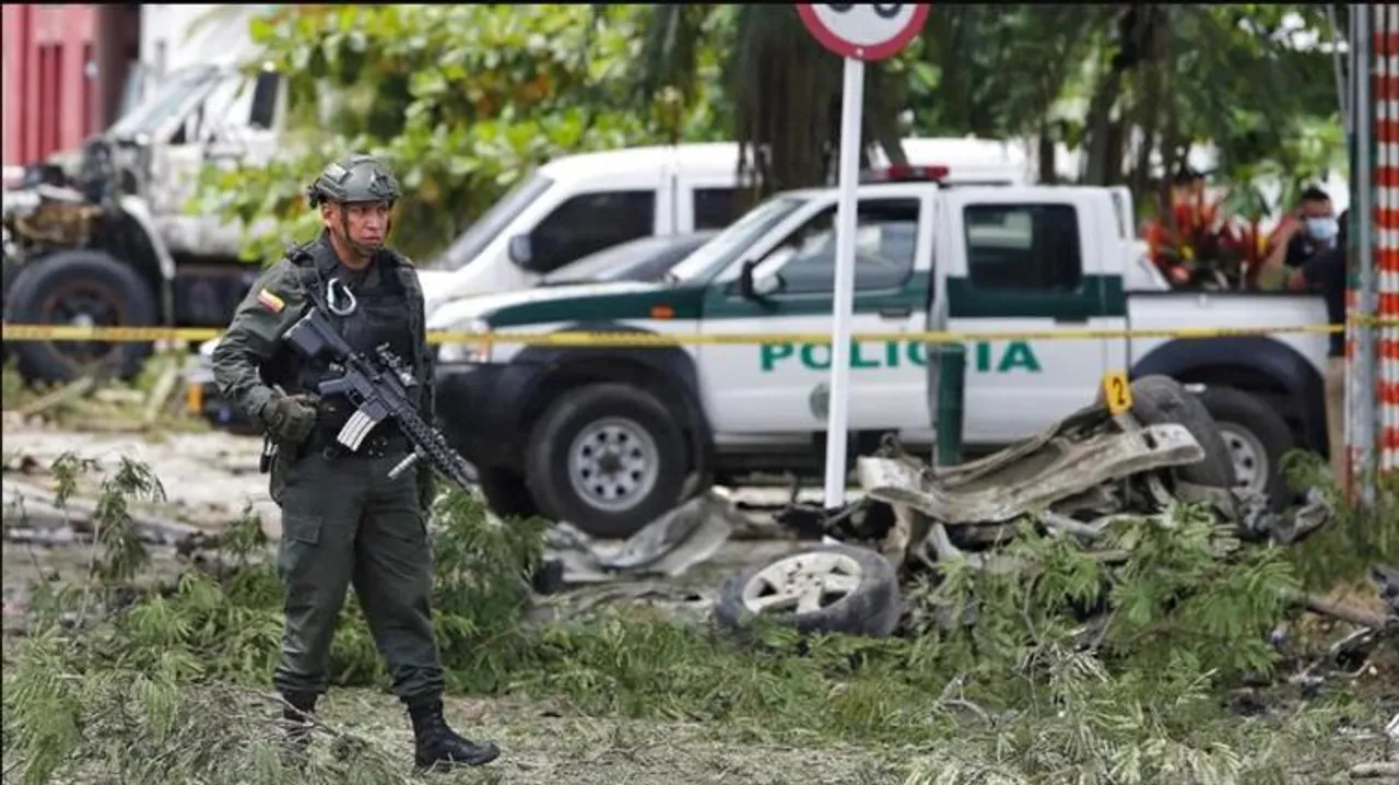 Eight Police Officers Killed In Explosives Attack In Colombia
