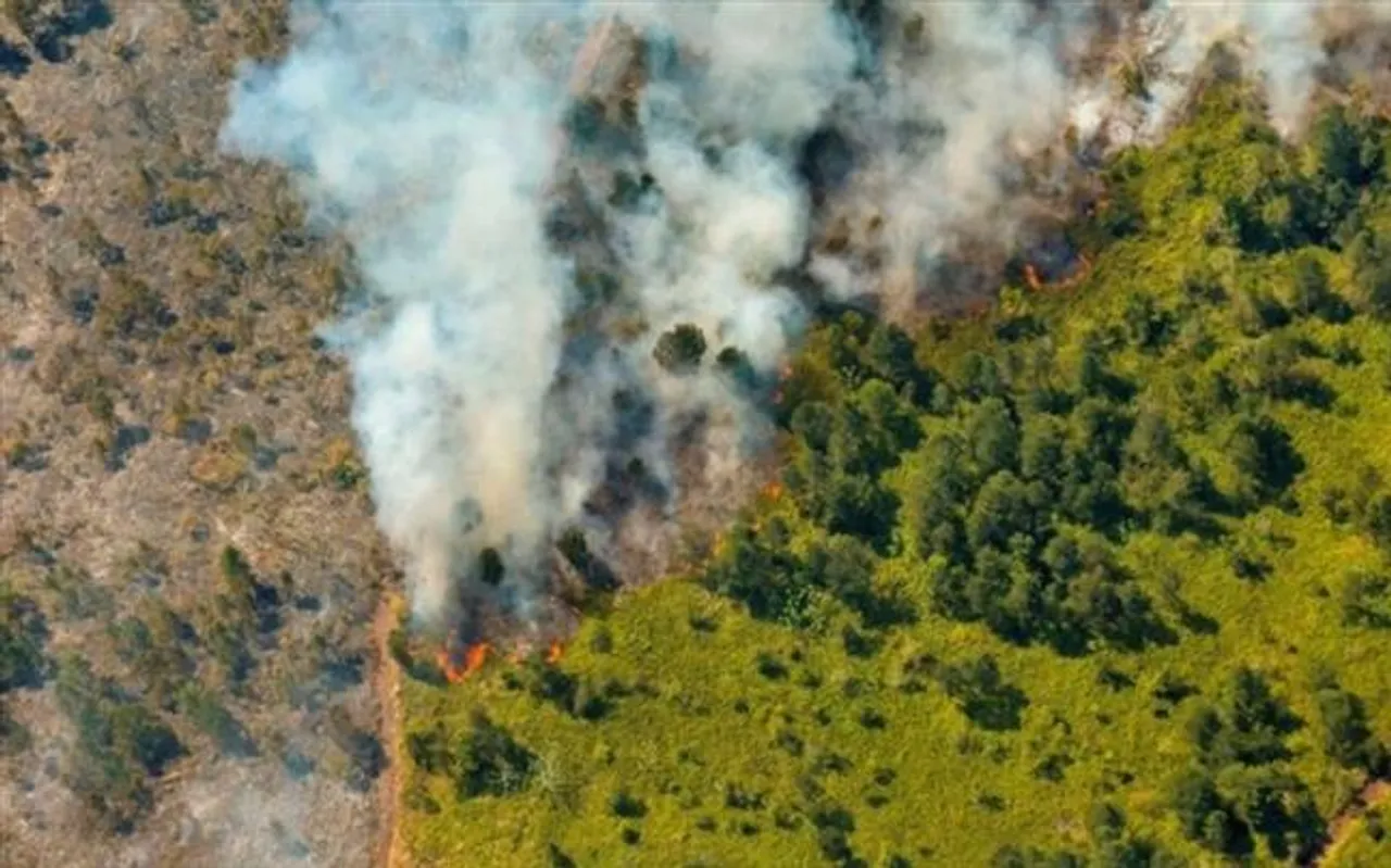 Massive Forest Fires Rage on in Eastern Cuba