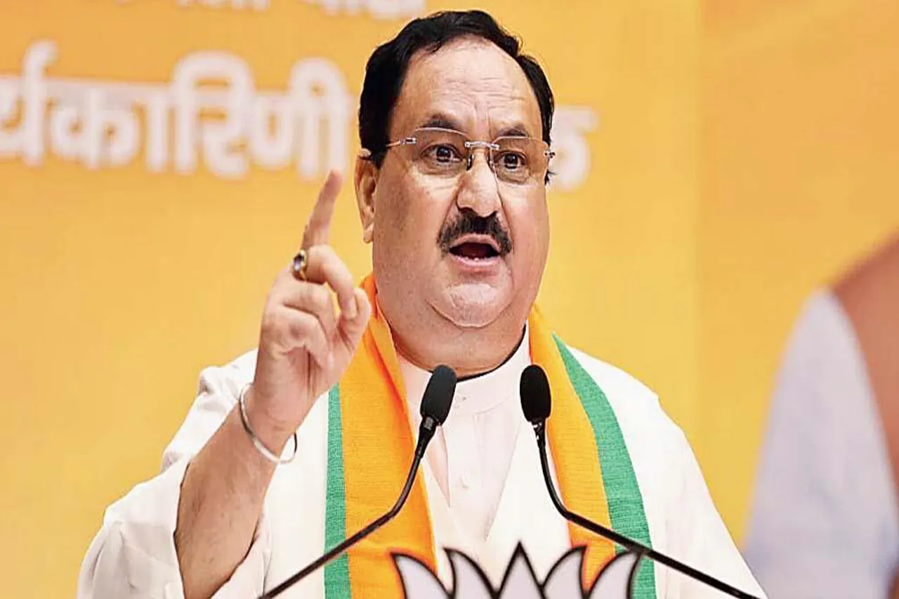 Congress party is indulging in anti-national activities: JP Nadda